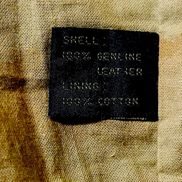 100% Genuine Leather, men’s Sz M, STRUCTURE biker vest - Picture 3 of 4